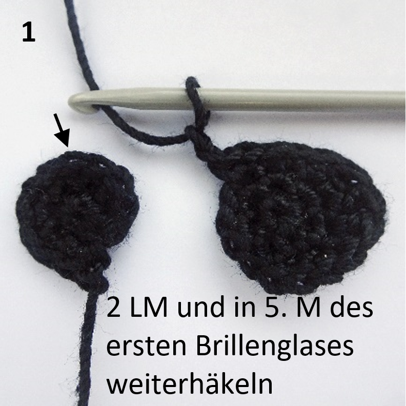 Blog-Inhaltsbild für 'Häkelanleitung Cooler Smiley'